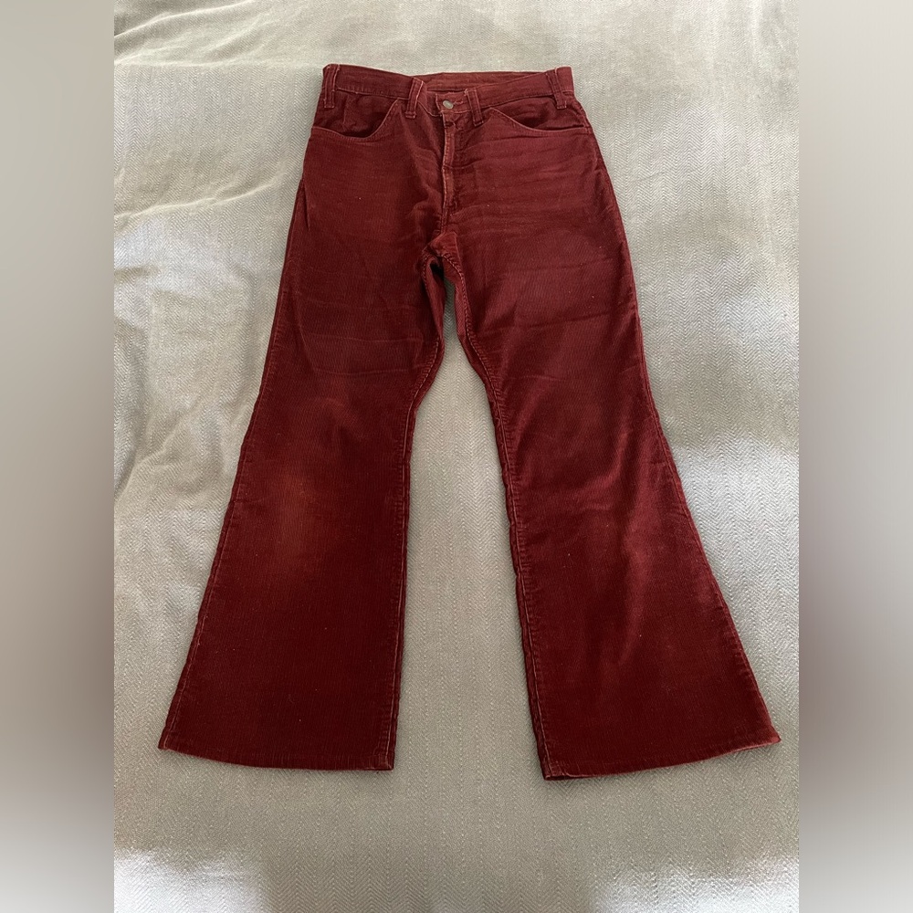 70s Vintage Corduroy Levi’s 646 Bellbottoms